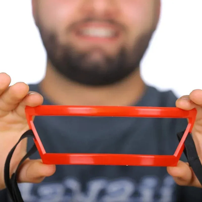Neckline Shaping Guide Comb | Hair Trimming Ruler for Barbers