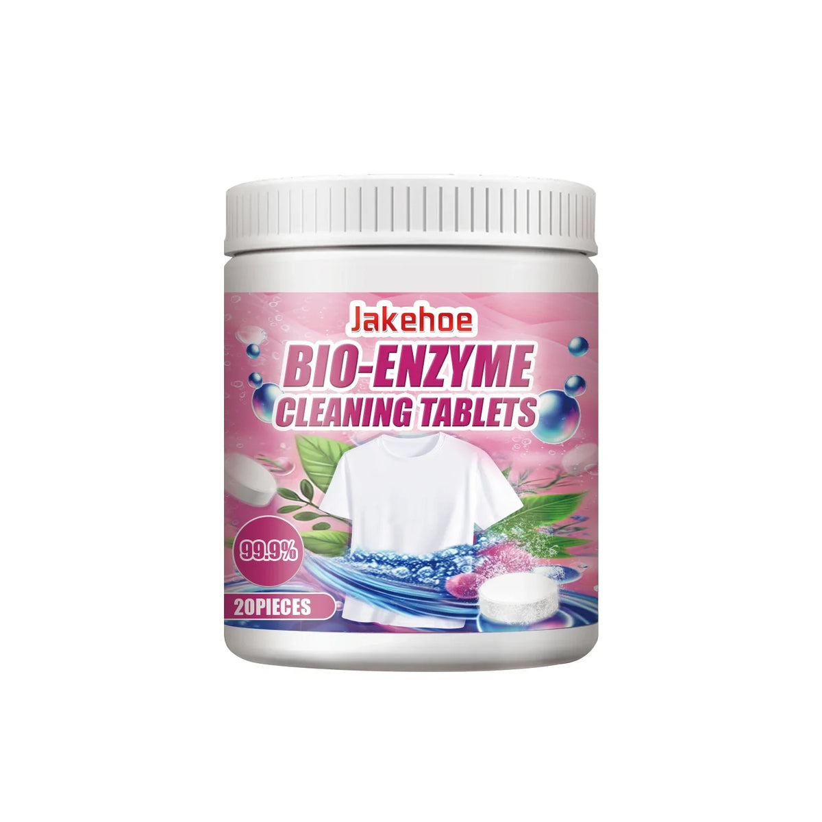 JAKEHOE Stain Remover Effervescent Tablets | Laundry Cleaning