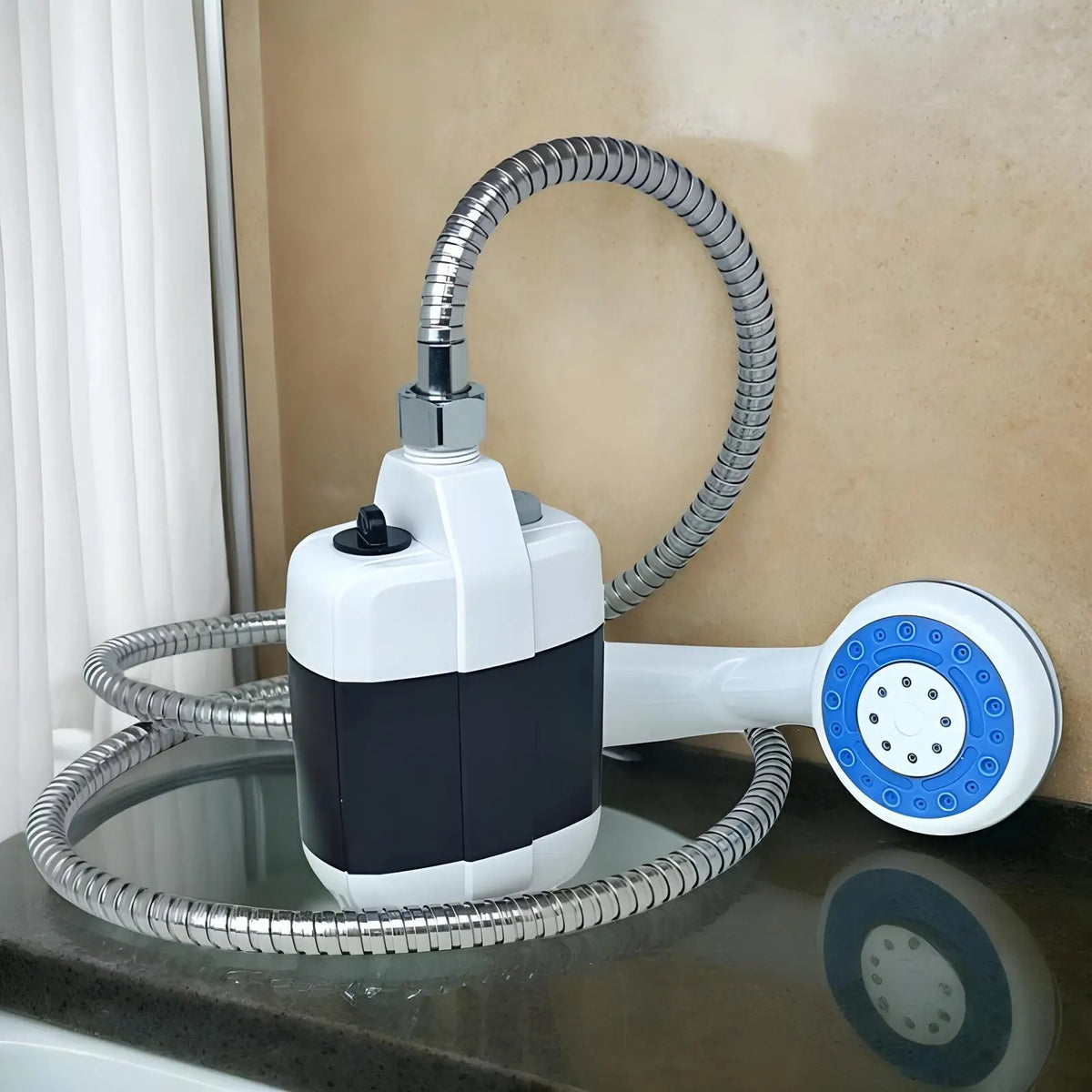 Camping Shower Rechargeable Outdoor Handheld Pet Washing Device