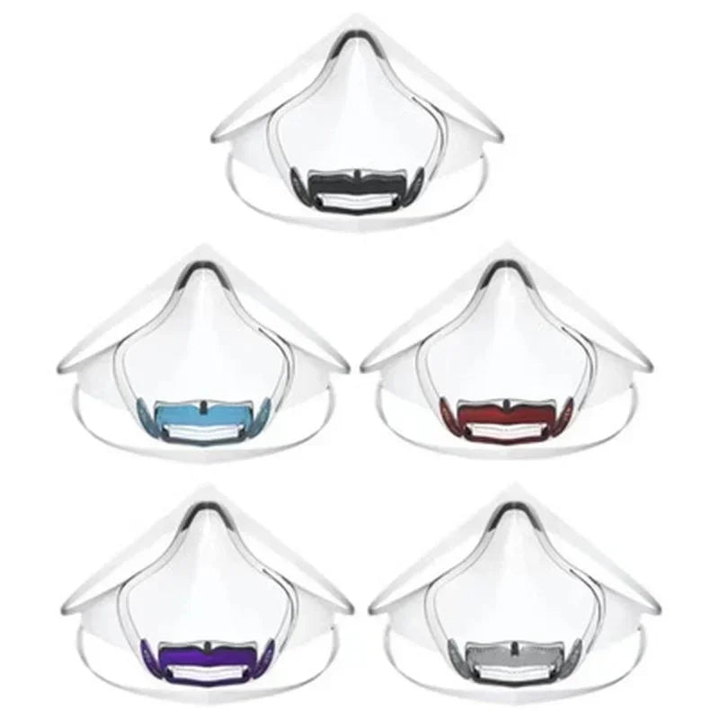 Transparent Face Shield Mask – Anti-Fog Dustproof Mouth Cover