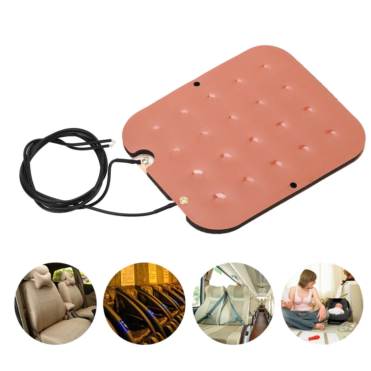 Thin Film Pressure Sensor Accuracy Force Pad Automobile Seat Safe
