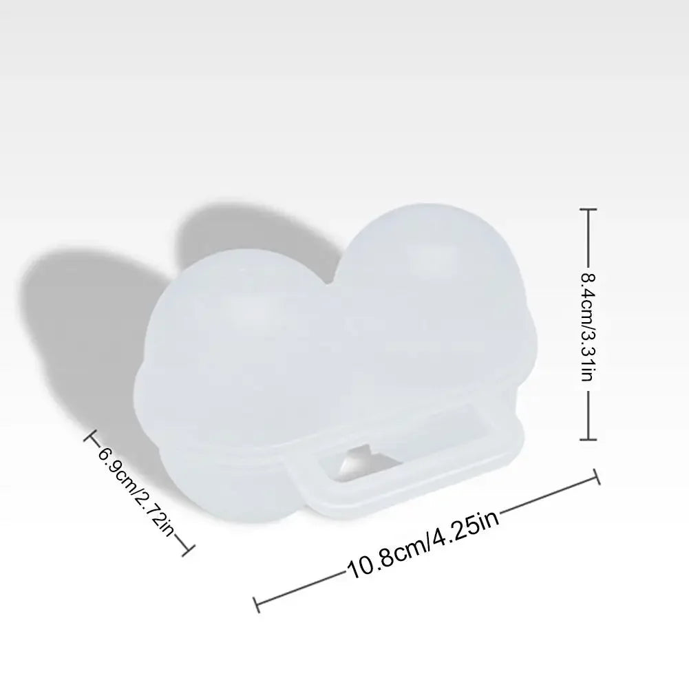 Portable Camping Egg Holder 2-Grid Storage Case – 1/2/3 Pack