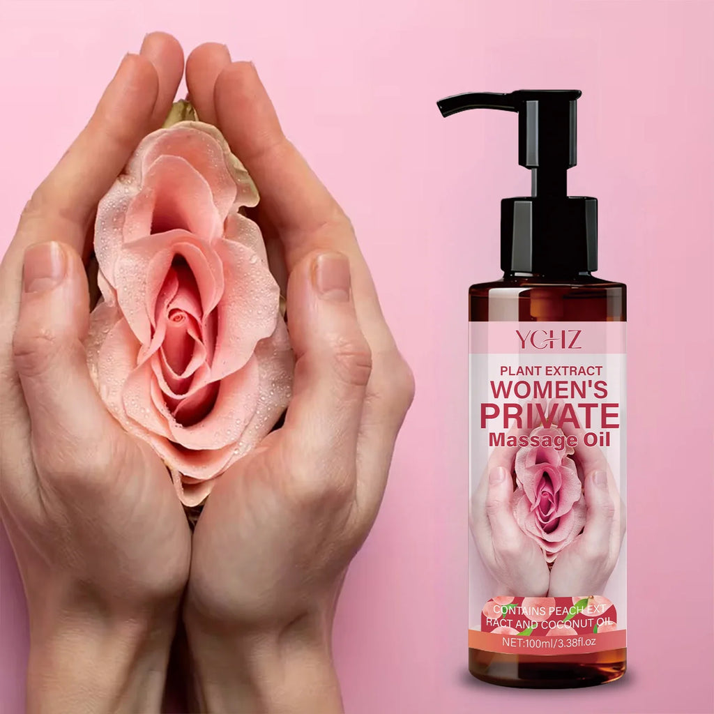 Women's Coconut Massage Oil – Moisturizing & Mood-Enhancing