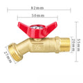 IBC Tank S60X6 Cap Adapter – 60mm to 1/2", 3/4" or 1" Fitting