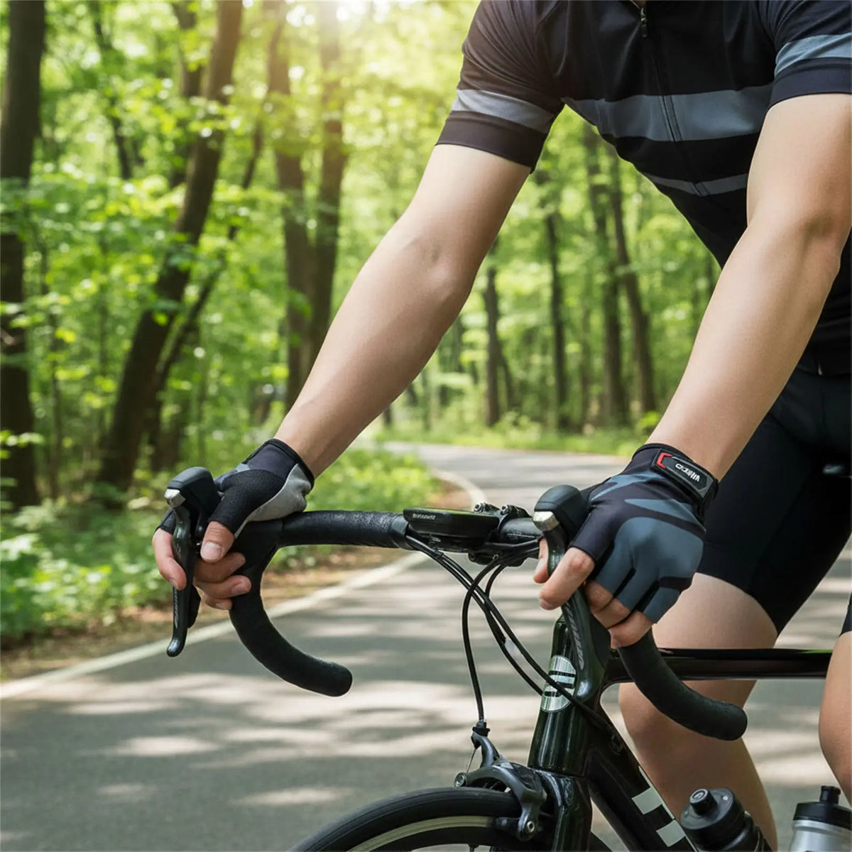 Half Finger Cycling Gloves – Anti-Slip & Shock-Absorbing Unisex