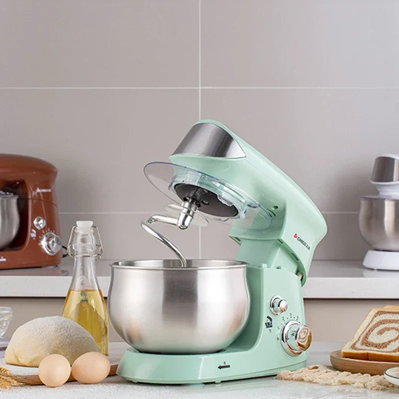 600W Electric Stand Mixer – 6-Speed Dough & Cream Beater