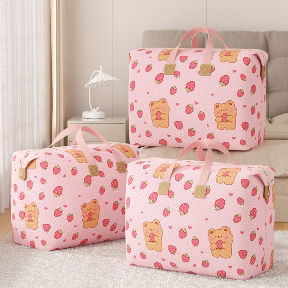 Foldable Storage Bags for Blankets, Comforters & Bedding
