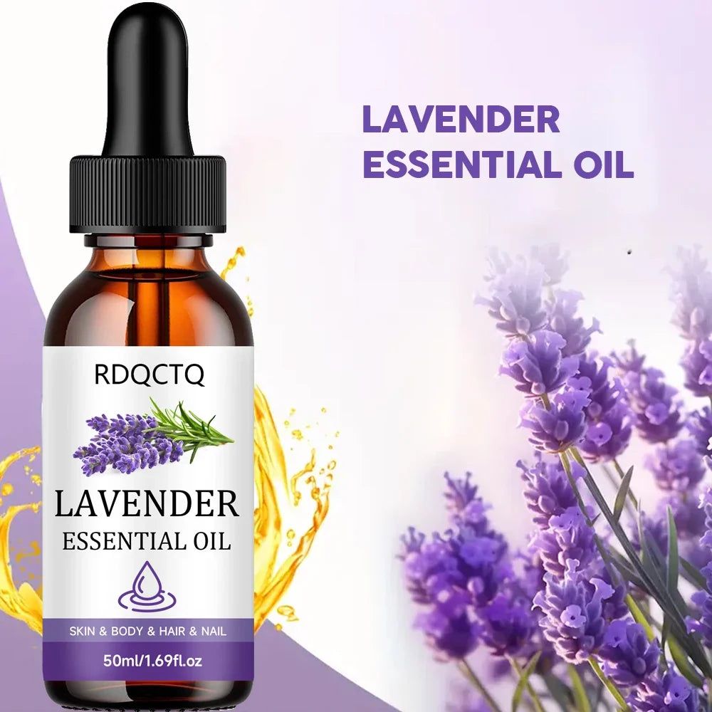 Lavender Essential Oil – 100% Pure for Skin, Hair & Aromatherapy