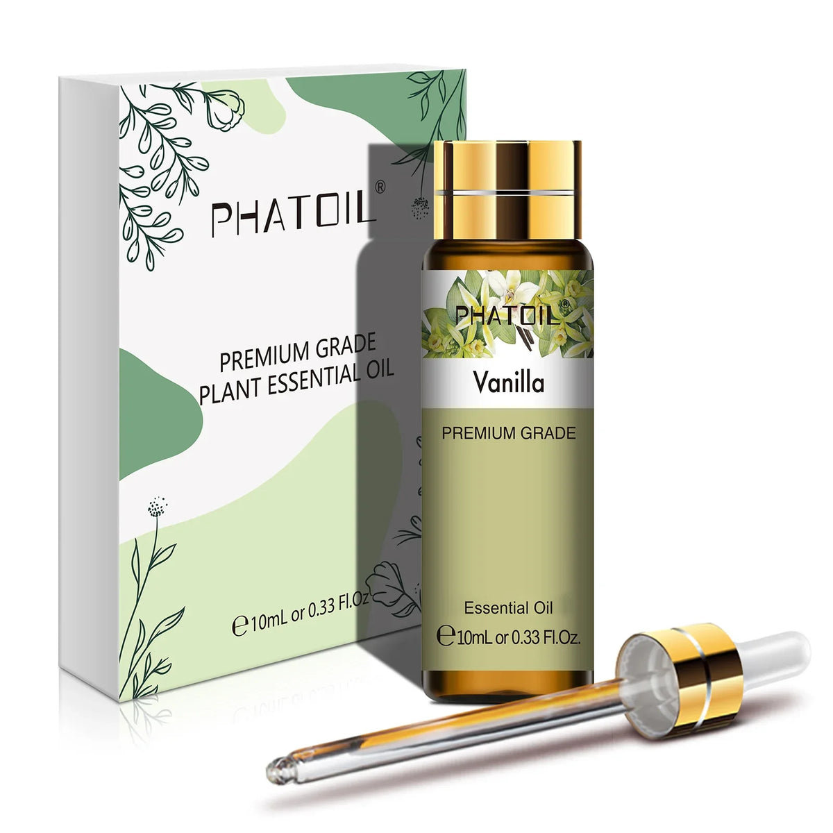 PHATOIL 10ml Pure Natural Essential Oils – Lavender, Jasmine & More