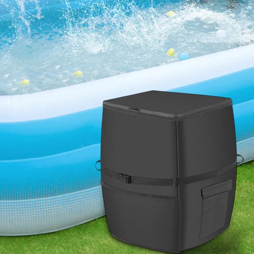 Spa Heater Pump Cover | Waterproof 210D Oxford & Aluminum Foil