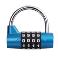 4-Digit Combination Padlock – Weatherproof Heavy Duty Security