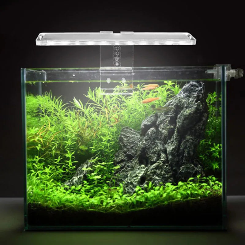 LED Aquarium Clip-On Light 2W 5V Strip Lamp for Fish Tanks