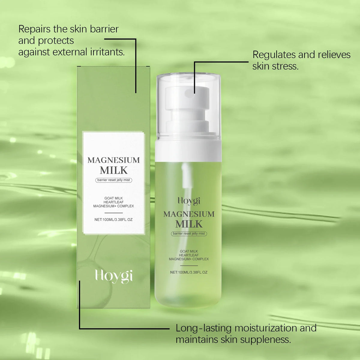 Hoygi Mung Bean Face Essence – Hydrating Soothing Facial Mist