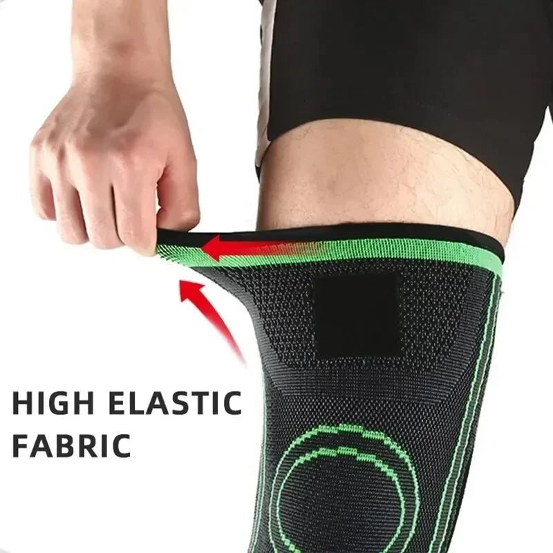 Knee Compression Sleeve Adjustable Straps – Running & Sports