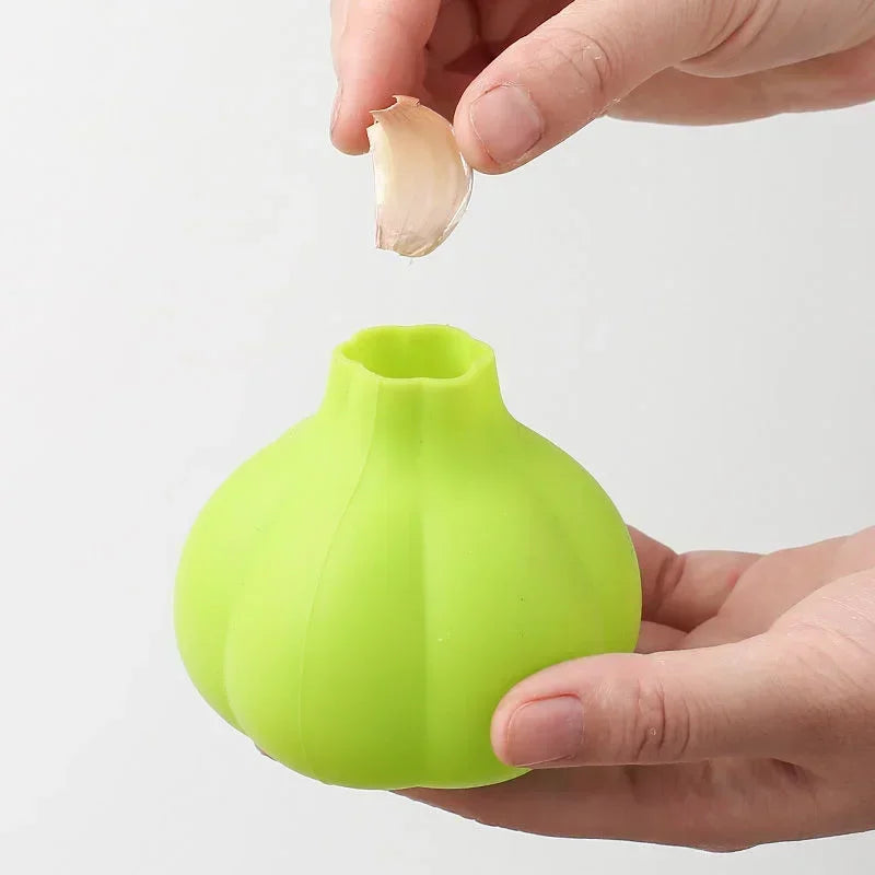 Silicone Garlic Peeler & Press Tool | Eco-Friendly Kitchen