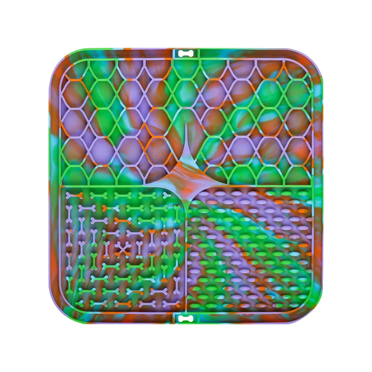 Silicone Dog Lick Mat with Suction Cups | Slow Feeder Pad