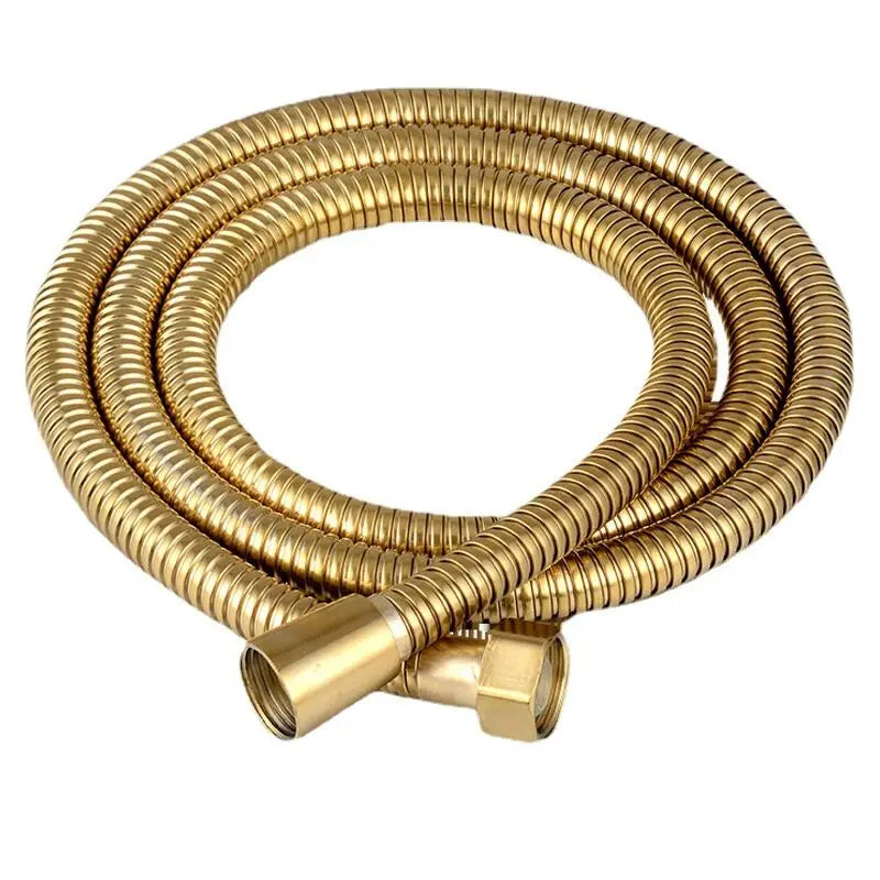 Flexible Stainless Steel Shower Hose – 1.5M, 2M & 3M Gold