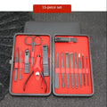 Professional Stainless Steel Manicure Set & Nail Grooming Kit