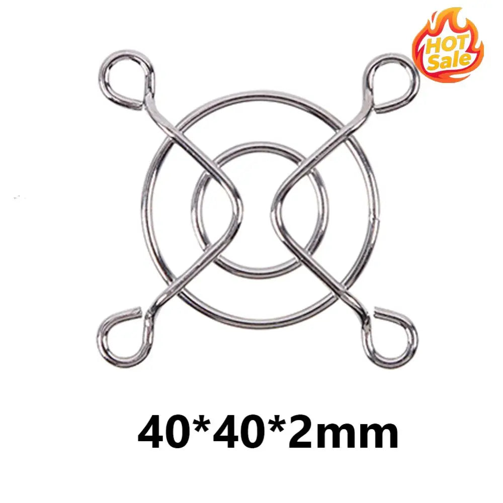 5-Pack PC Fan Grills – Finger Guard Protector 40mm–120mm