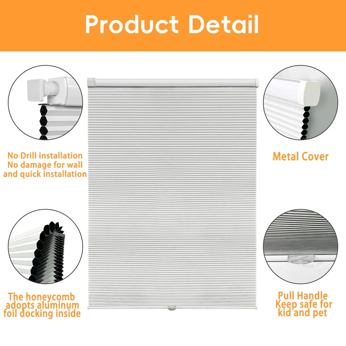 Custom Honeycomb Cellular Blinds – Blackout Thermal Window Shades