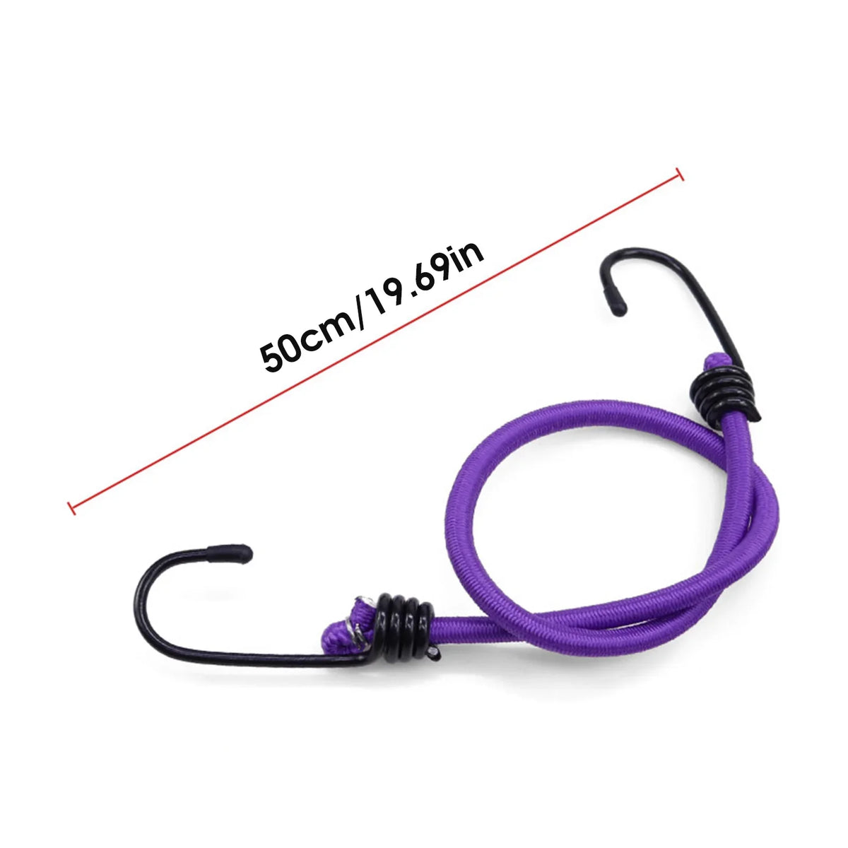 Heavy Duty Bungee Cords with Hooks – Camping & Cargo