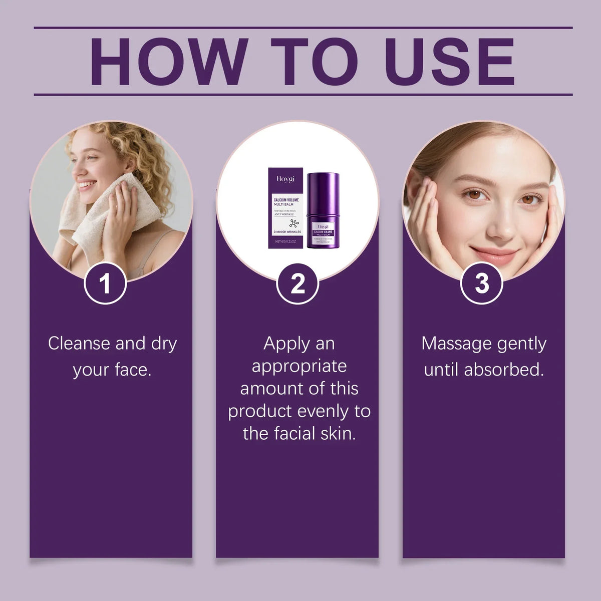 Hoygi Firming Facial Stick – Moisturizing & Brightening Cream