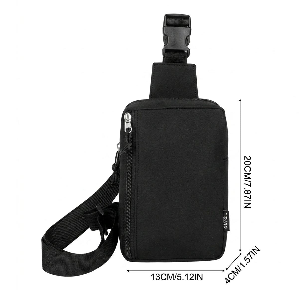 Mini Sports Crossbody Bag – Lightweight Nylon Phone Shoulder Bag