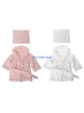 Newborn Baby Photography Bathrobe & Towel Set | Faux Fur Robe
