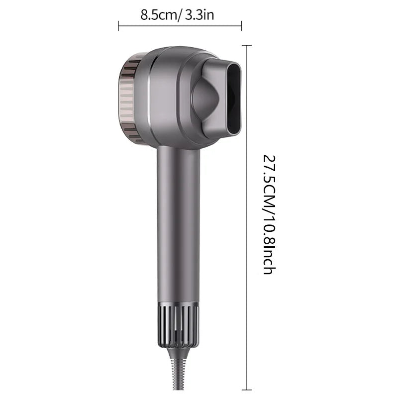 1400W Negative Ion Hair Dryer – Quiet, USB, Family Safe