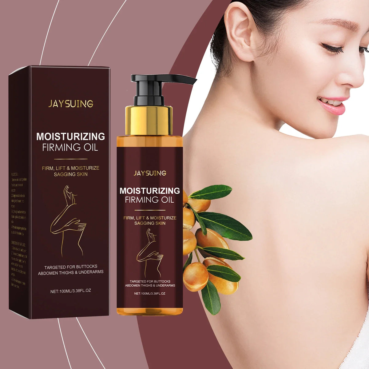 Jaysuing Firming Body Oil – Moisturizing & Skin Elasticity 100ml