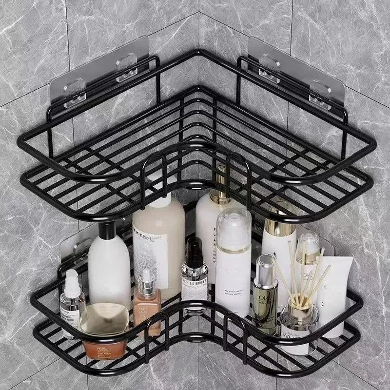 Stainless Steel Corner Shower Rack | Rustproof Wall-Mounted Shelf