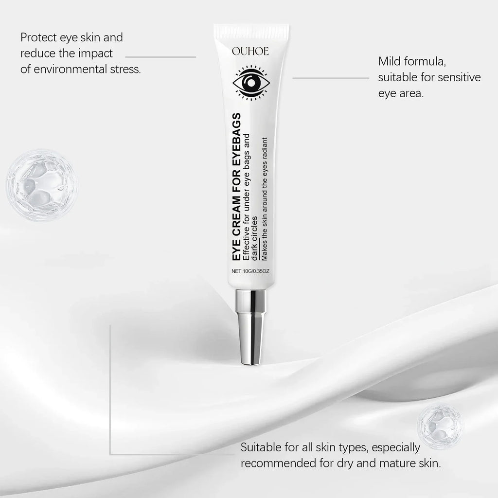 Ouhoe Eye Cream for Dark Circles, Puffiness & Wrinkles