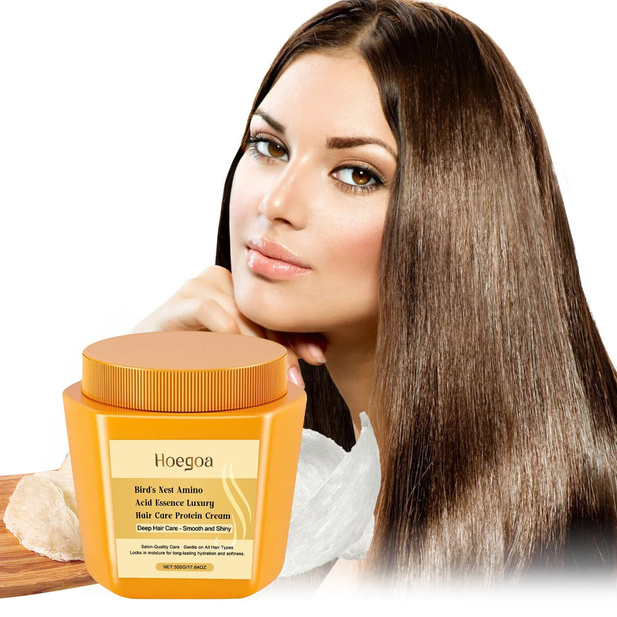 HOEGOA Keratin Hair Mask – Smooth, Nourish & Control Frizz