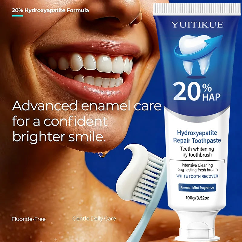 20% Hydroxyapatite Toothpaste – Whitening & Plaque Removal