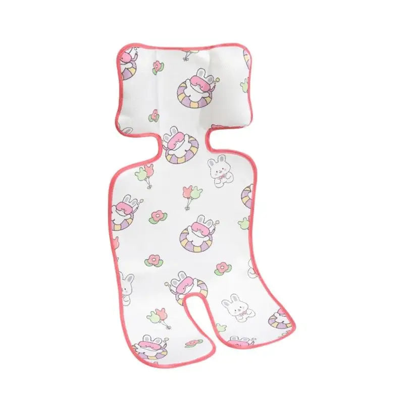 Summer Baby Pram Cooling Pad | Breathable Bamboo Cushion Liner