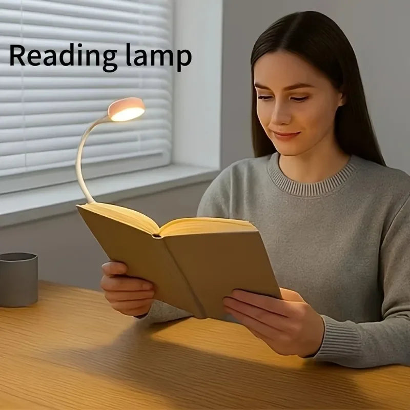 USB Charging Adjustable Reading Light 3 Modes Eye Protection LED