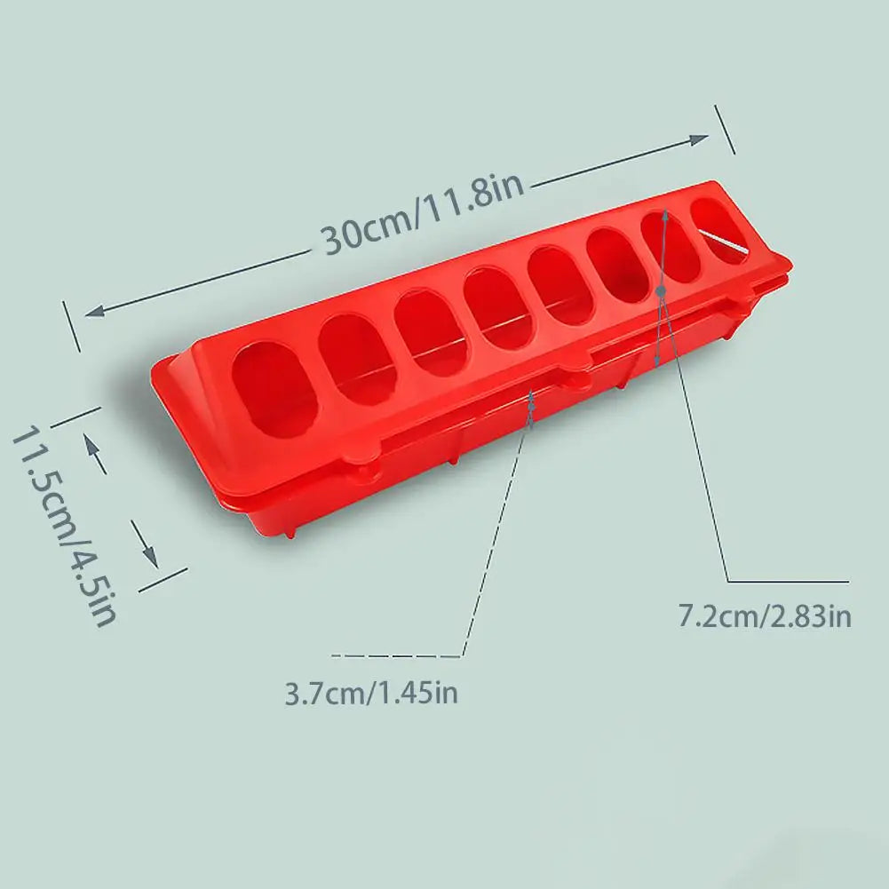 Automatic Chicken Feeder & Waterer – 16-Hole Poultry Dispenser