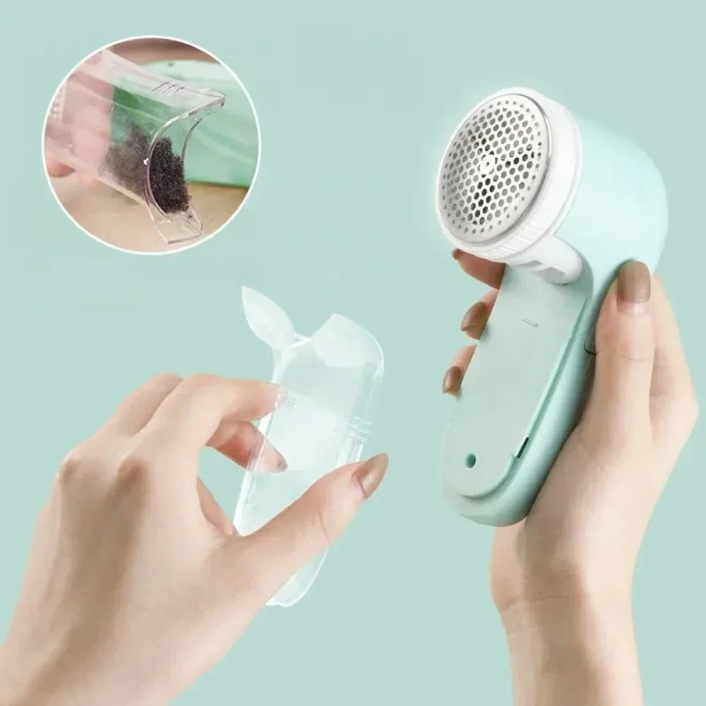 Electric Fabric Shaver & Lint Remover – Pet Hair Defuzzer