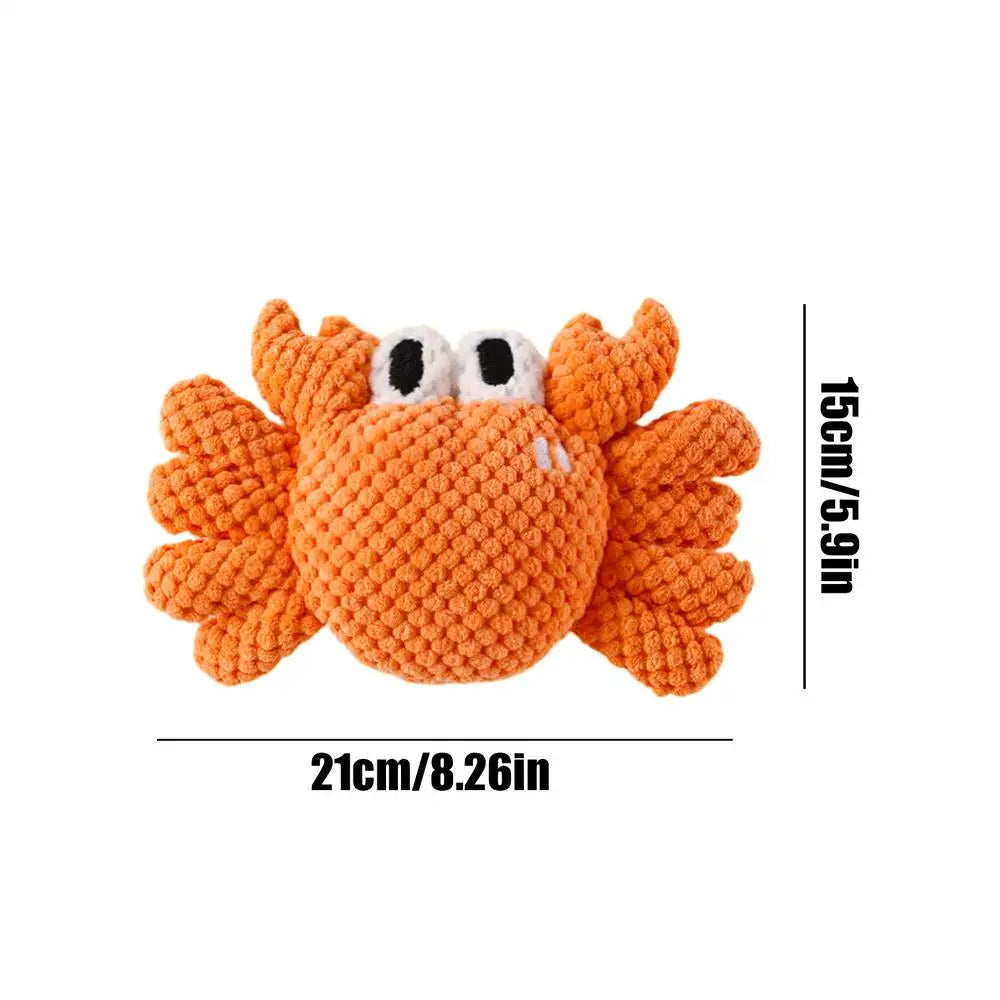 Interactive Squeaky Plush Dog Toy | Puppy Chew & Fetch