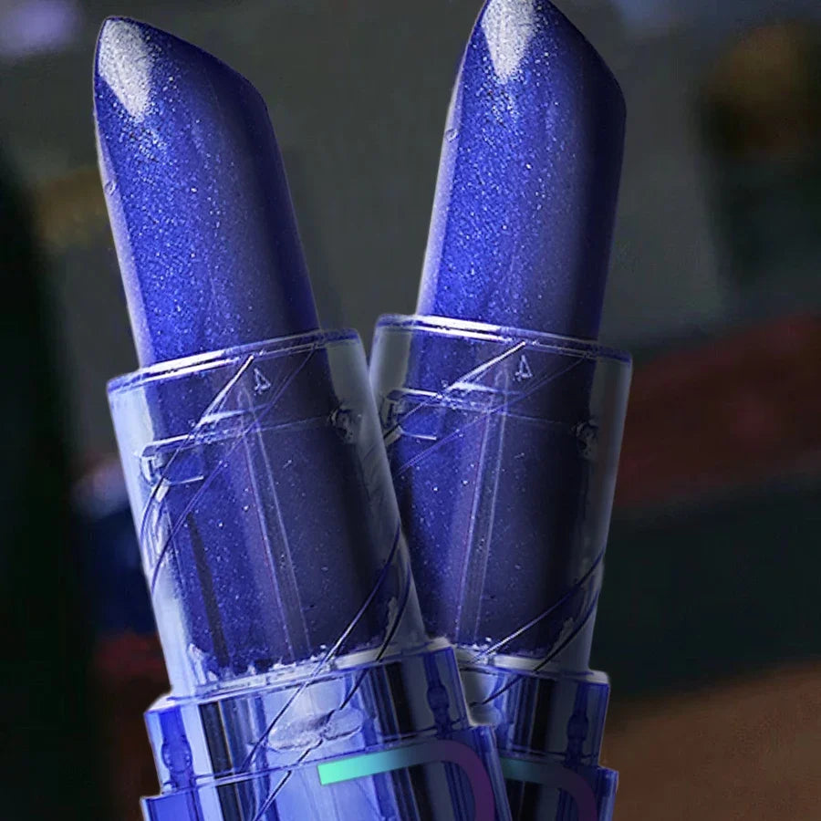 KAFURUX Blue Rose Color Changing Lipstick – Shimmer Gloss
