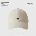 Unisex Bear Design Baseball Cap – Adjustable Soft Curved Brim
