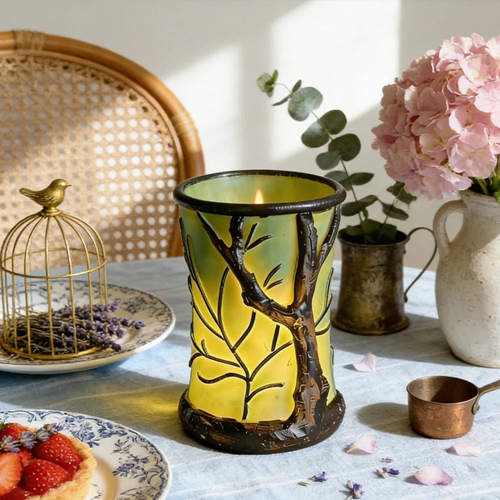 Leaf Shaped Forest Desk Lamp | Nature Ambient Table Light