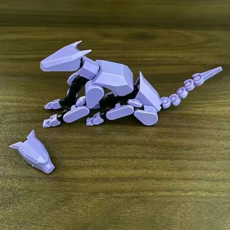 3D Printed Multi-Joint Robot Mannequin Figure | Poseable Toy