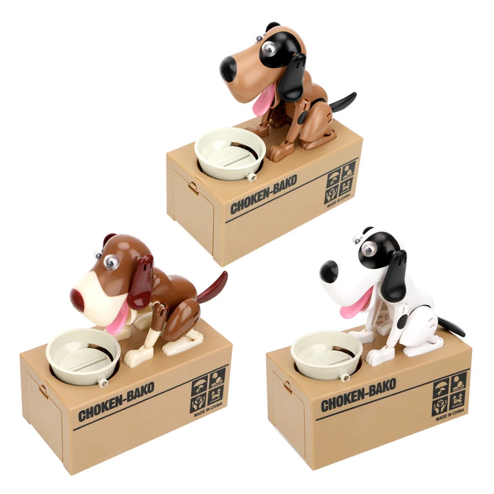 Robotic Dog Coin Bank – Animated Electronic Piggy Bank for Kids