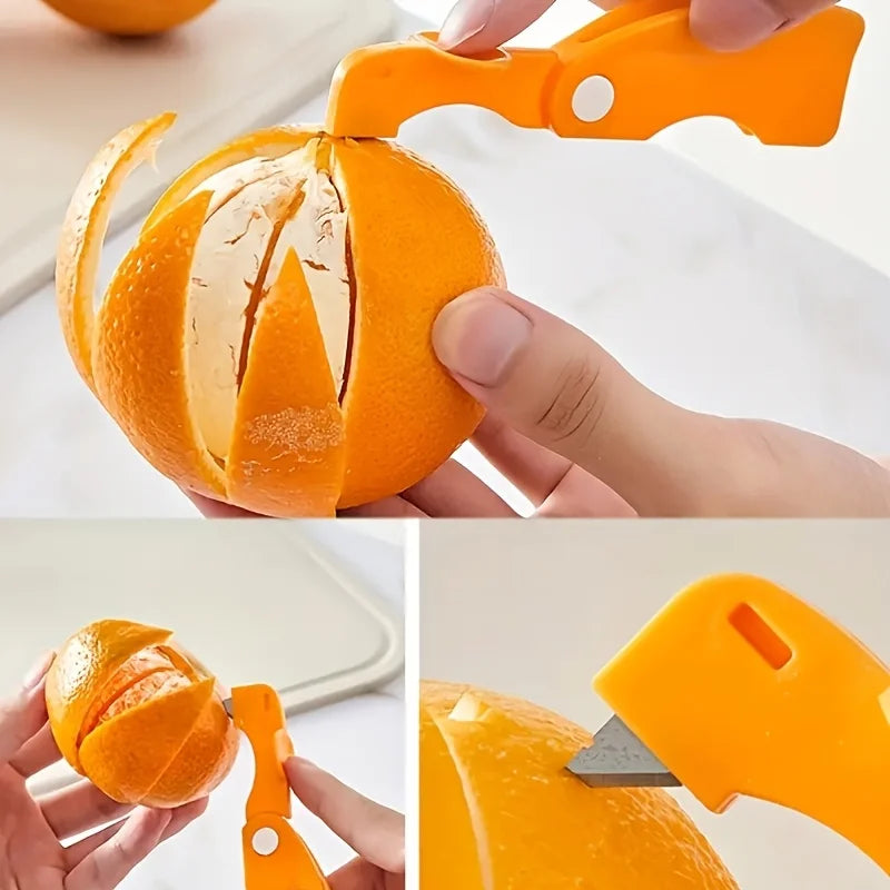 Multifunctional Citrus Peeler & Fruit Cutter Kitchen Tool