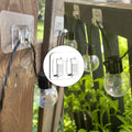 Heavy Duty Adhesive Cable Clips Hooks – Outdoor Rope Organizer