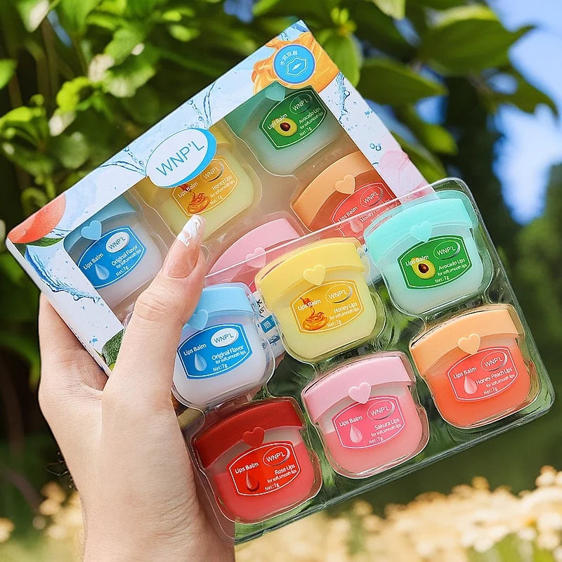 6-Piece Moisturizing Lip Mask Set – Hydrating Lip Care Gift
