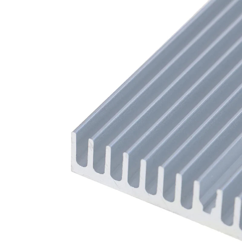 Aluminum Heatsink 100×60×10mm for IC, LED & Transistor Cooling
