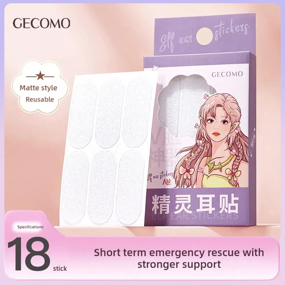 SADOER Elf Ear Patches – Invisible Waterproof Adhesive 18 Pcs