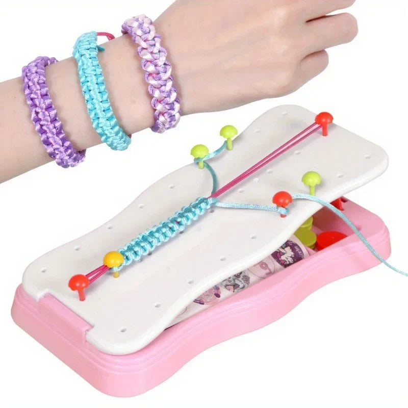 Handmade Rope Braiding Colorful Weaving Material DIY Bracelet Craft